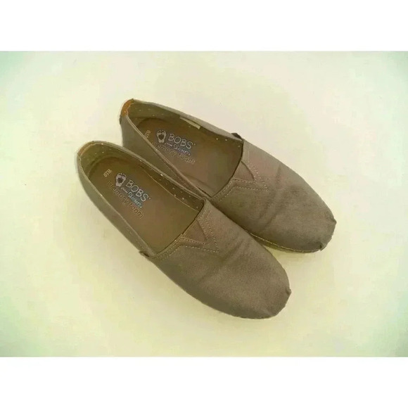 Bobs Women's from Skechers Taupe Espadrilles Size 10 - Picture 1 of 9